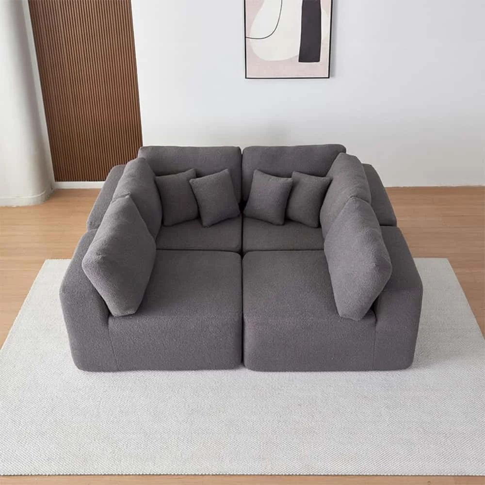 Compressible Multi Functional Modular Foam Sofa (1)
