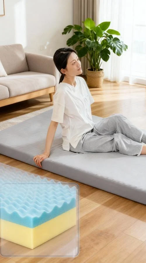 Japanese Style Gel Memory Foam Tatami Mattress
