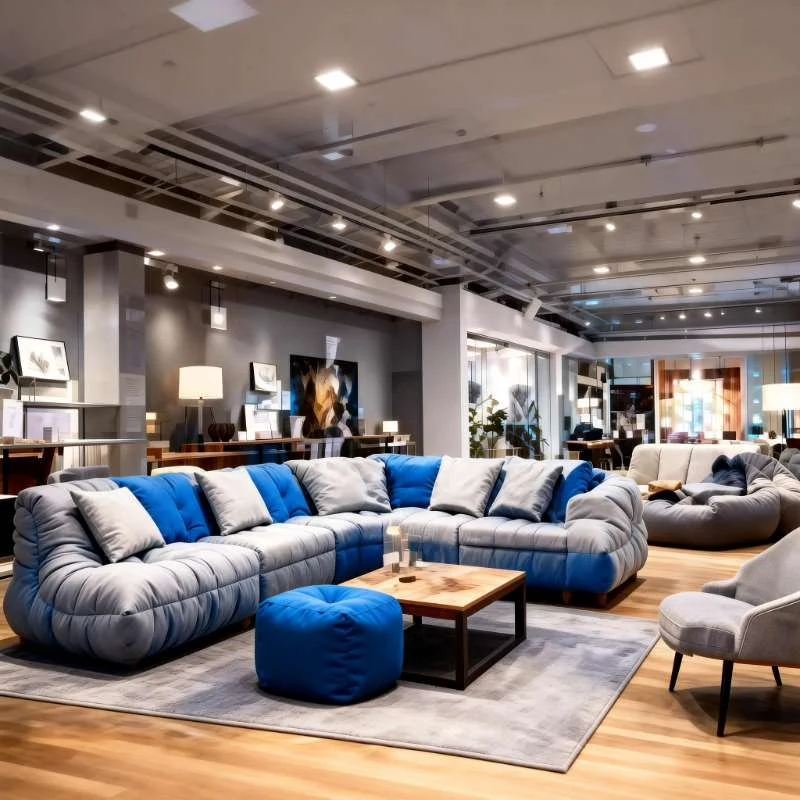 Compressed Sofa For Retail Distribution