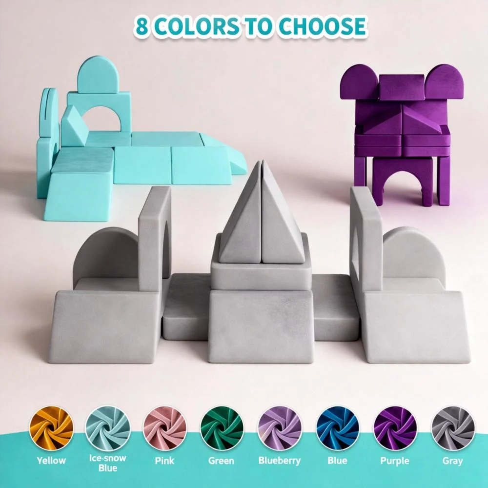 Taoform 13 Piece Modular Kids Foam Play Sofa (1)