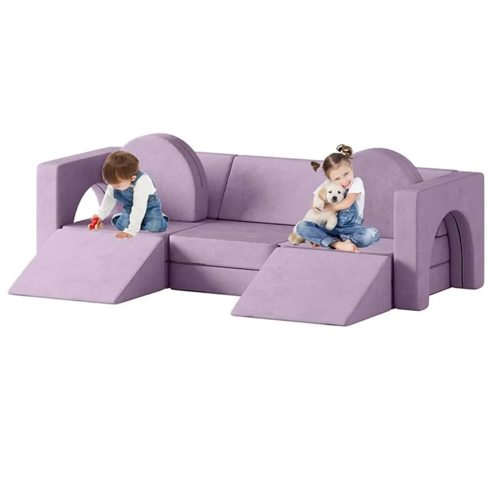Taoform 13 Piece Modular Kids Foam Play Sofa (10)