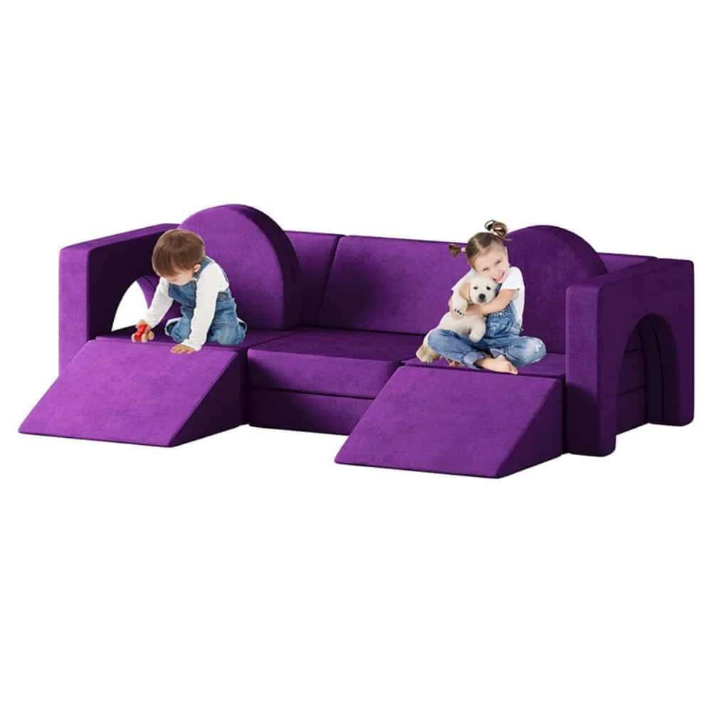 Taoform 13 Piece Modular Kids Foam Play Sofa (12)