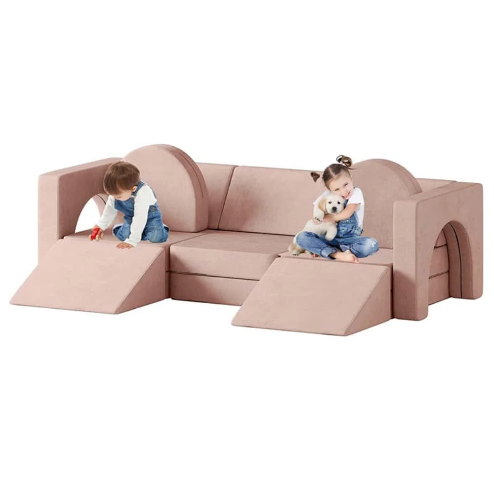 Taoform 13 Piece Modular Kids Foam Play Sofa (9)