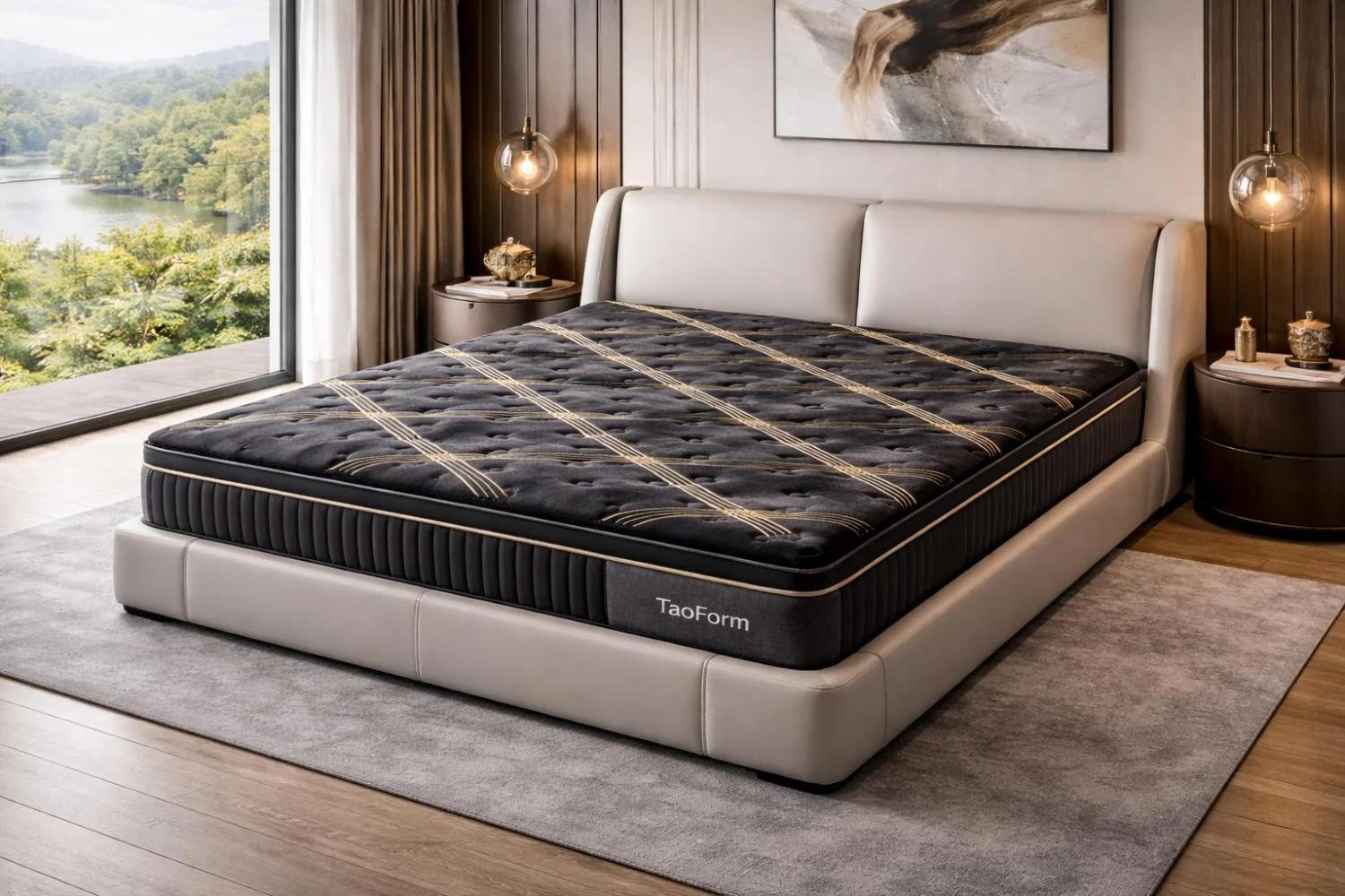 Taoform Spring Mattress Black And Gold