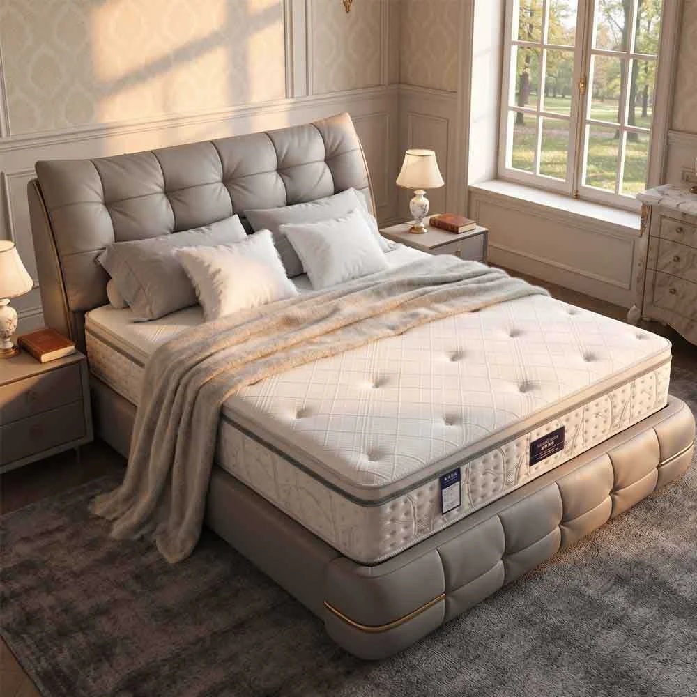 TAOFORM White Moonlight Plus Luxury Hybrid Mattress