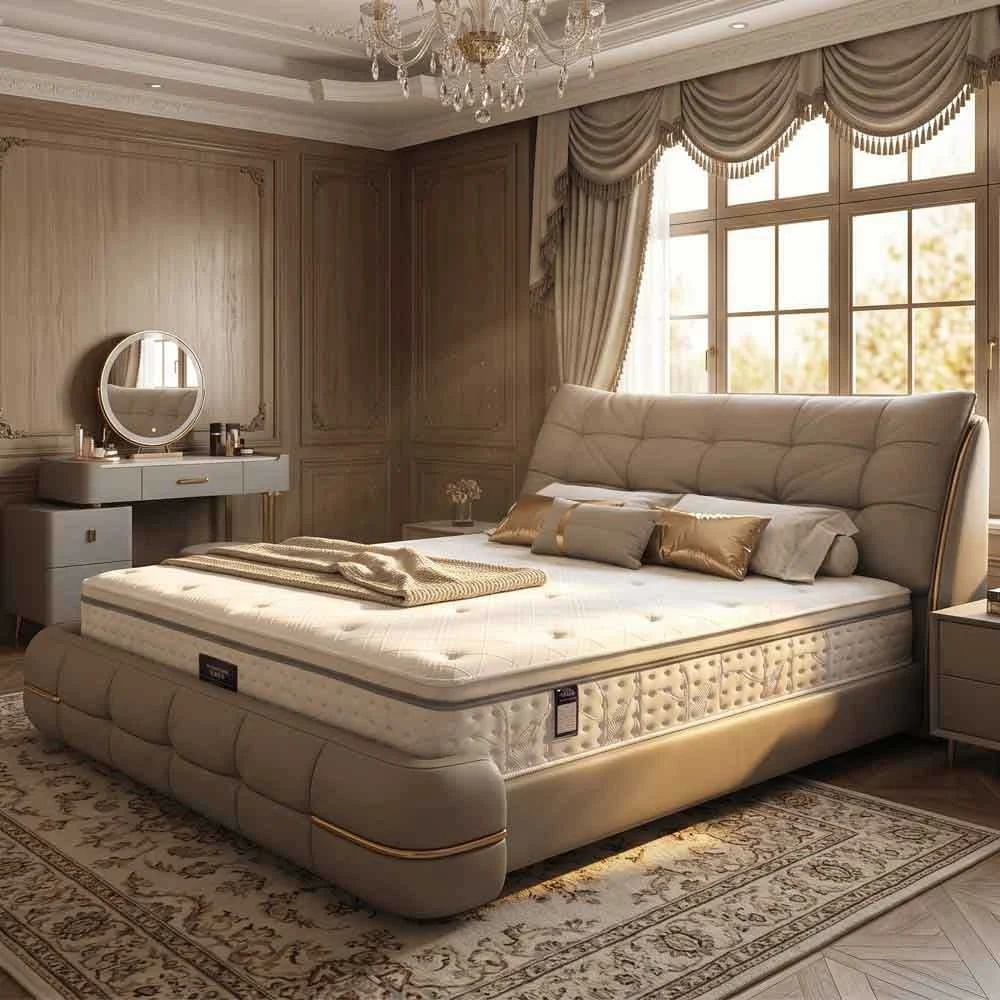TAOFORM White Moonlight Plus Luxury Hybrid Mattress
