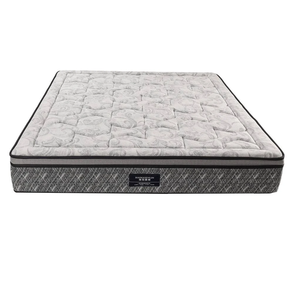 Leaf Shadow Dream Plus Cooling Hybrid Mattress with Chenille Fabric