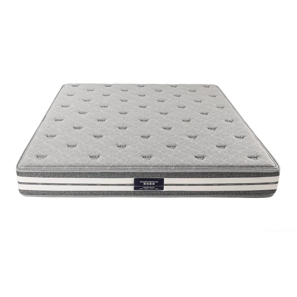 Grey Secret Bonnell Spring Mattress with Foam Comfort Layer