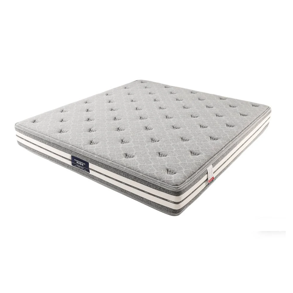 Grey Secret Bonnell Spring Mattress with Foam Comfort Layer