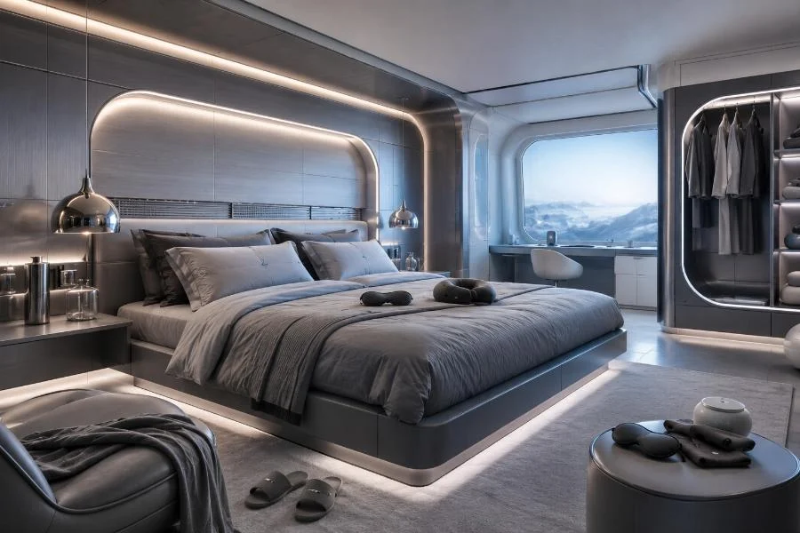 Titanium Space Bedroom Collection