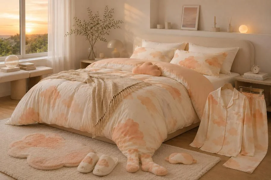 Orange Bedroom