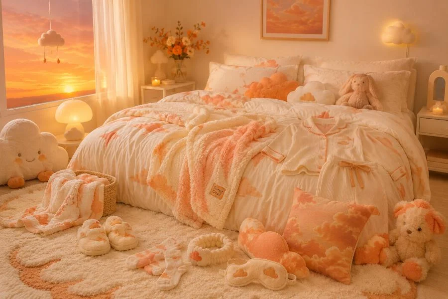 Sunset Cloud Comfort Bedroom