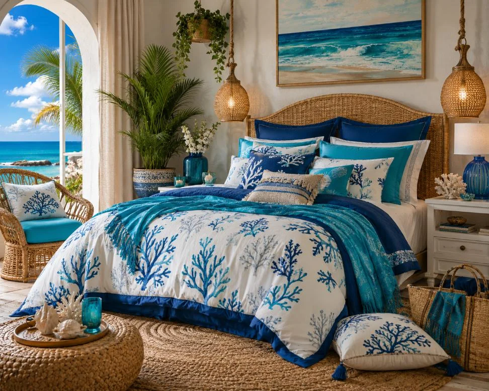 Taoform Blue Coast Bedding Set